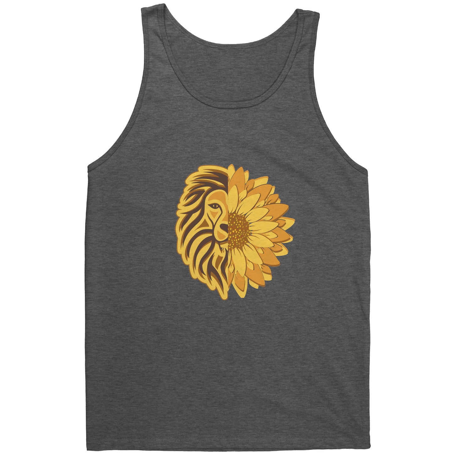 Lion with Sunflower