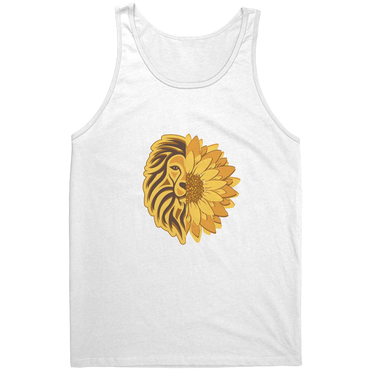 Lion with Sunflower