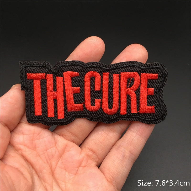 Rock Band Iron on Patch for Clothing Badges Music Metal Appliques Jacket Jeans