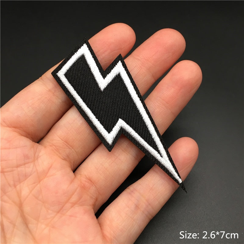 Rock Band Iron on Patch for Clothing Badges Music Metal Appliques Jacket Jeans